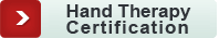 hand therapy certification